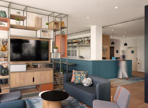 Lobby, Spark by Hilton Madrid Alcala in San Blas