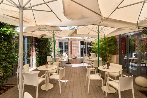 ห้องอาหาร, The Book Factory Hostel by gaiarooms in บายาโดลิด