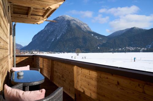 ระเบียง/ชานเรือน, Melcherhof Leutasch in กัสเซอ