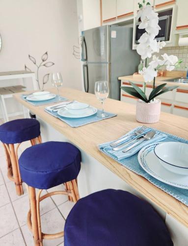 Удобства, Blue Coast Beach Apartment up to 8 in Лукийо