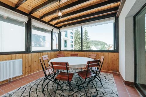 阳台/露台, Vila Anisoara in 普雷代亚尔