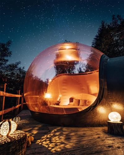  Maso La Marianna Bubble Glamping in Trentino in 38050 Sant'Orsola Terme