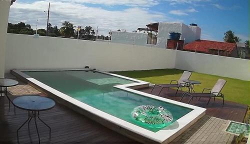 Chalé 02 á 400m da praia
