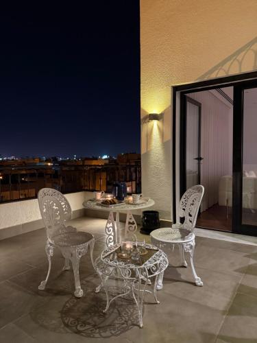 Kilátás, High standing villa floor close to the airport with shuttle in Ariana