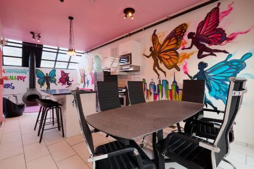 صالة مشتركة/ منطقة التلفزيون, BIG little Hotel in Lincoln Park