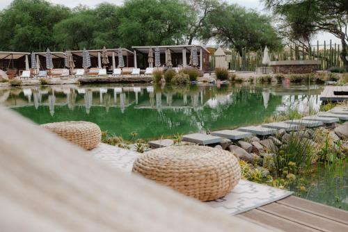 Pohled zvenku, Campera Hotel Burbuja in Independencia