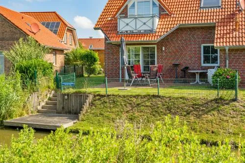 Grachtenstube in Greetsiel, Deutschland