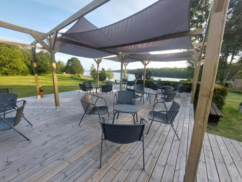 Balkons/terase, Breanäs Hotell (Breanas Hotell) in Immeln