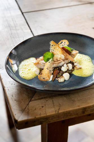 브룩뮐 Gasthof Großer Wirt 호텔 레스토랑