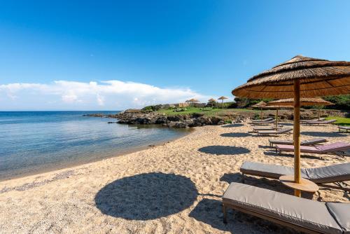 plaža, Cala Lupo Resort in Stintino