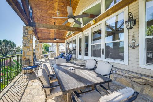 Lakefront Granbury Home with Dock, Decks and Hot Tub! in Granbury, USA