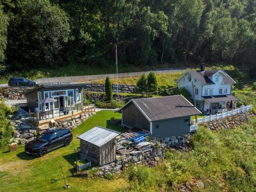 Fjord Cabin with Panoramic View & Private Balcony in Luster