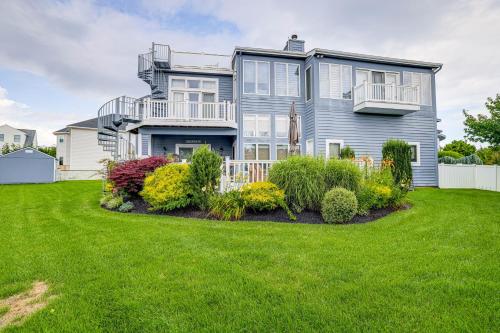 1 Block to Inlet Beach: Brigantine Family Home in 布里根泰恩