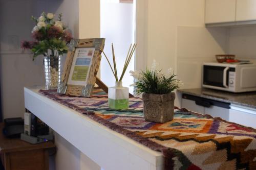 주방, Aguaribay Alquiler Temporario in 바리오 로스 페랄레스