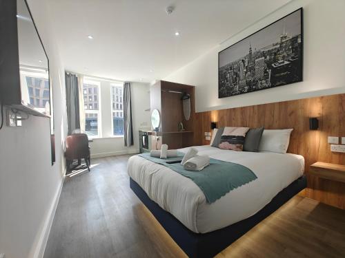 10 Chic studio Apartments in Birmingham city centre, Бирмингем