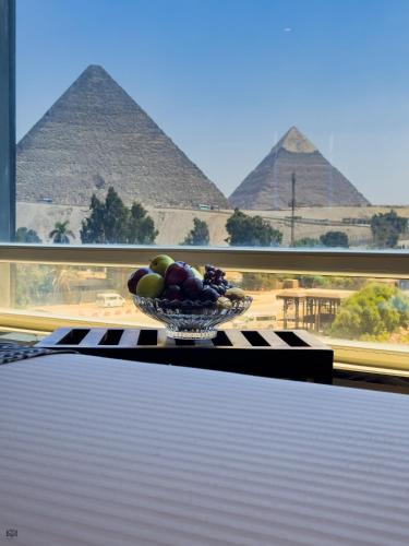 Turquoise Pyramids & Grand Egyptian museum view Hotel Room Type - Deluxe Double Room