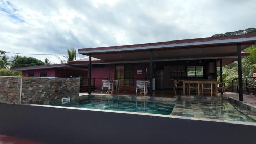 Vai'Ute'Ute Lodge, Raiatea in เทไวโต