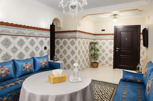 Charming Moroccan apartment ground floor 2 bedrooms 1 living room — other in Riad Oulfa, Casablanca, 20140, Morocco