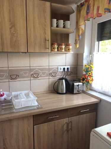 virtuve, Sargapart Holiday Home in Poroszlo