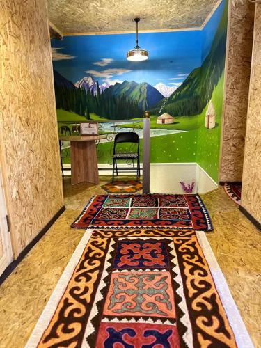 Akjol guest house in Shabdan