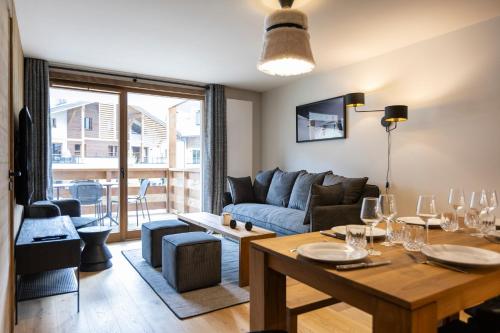 ระเบียง/ชานเรือน, TERRESENS - L'Eclat des Veriaz - Megève - Praz-sur-Arly - New (TERRESENS - L'Eclat des Veriaz - Megeve - Praz-sur-Arly - New) in เมอเชฟ