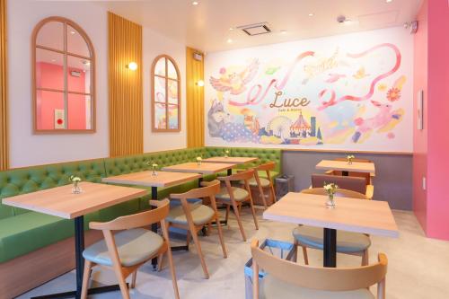 도쿄 / 동경 Luce Stay&Resort Evoluto101 4성급 싱글룸 레스토랑