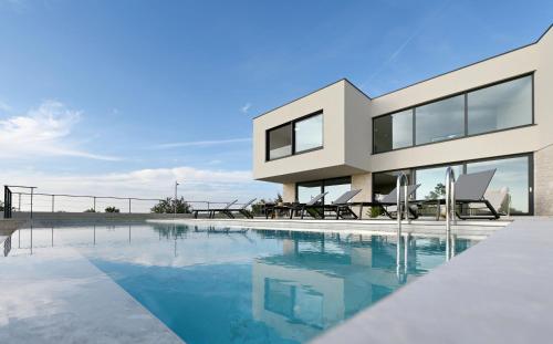 Viesnīcas āriene, Villa Casa Mano MK by IstriaLux in Mrgani