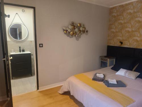 1 double bed