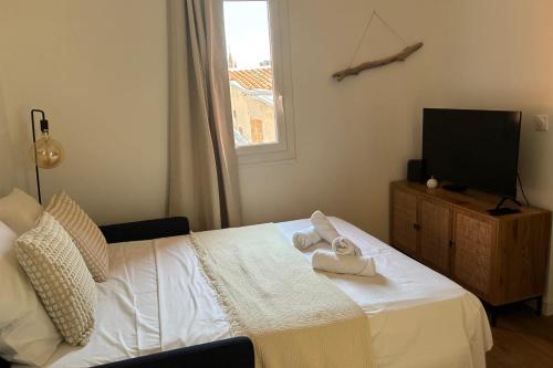 Bright studio with rooftop view of Toulouse AC, Tuluza (zdjęcie 7)