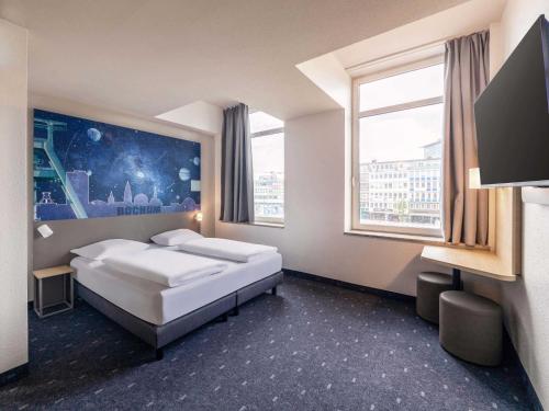 1 double bed
