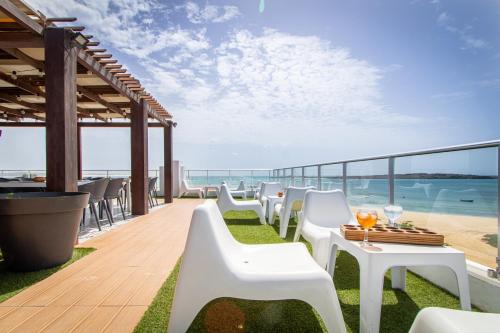 Balkon/Terrasse, Ouril Hotel Agueda in Sal Rei