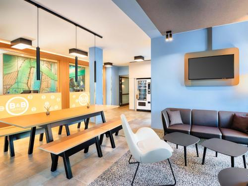 Фойє, B&B Hotel Chemnitz in Хемніц