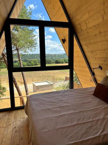 Chalet VercoreA 56 m2 pour 4 personnes au Domaine CollineA SPA Privatif in Bathernay