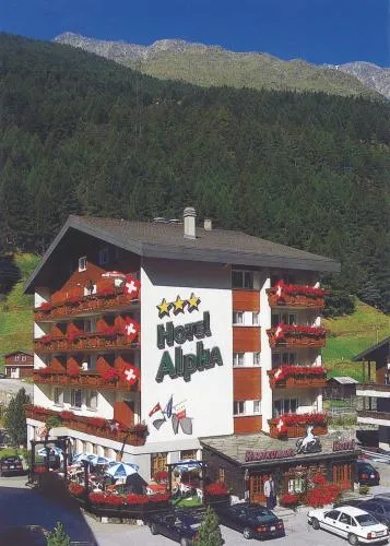 Hotel Alpha in Saas-Grund, Schweiz