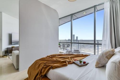 DAYF-SKGMAR Upgraded Huge High-Floor Studio with Dubai Frame View, Dubaj (fotografie 7)