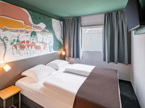 1 double bed