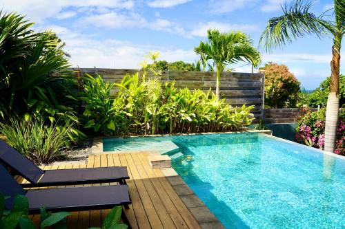 Villa Acacias - Piscine et vue panoramique - Location, gîte - L'Étang-Salé