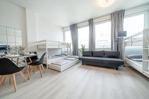 7 Modern city studio for 7 Bogenhausen near Messe Munich, Мюнхен (фото 4)
