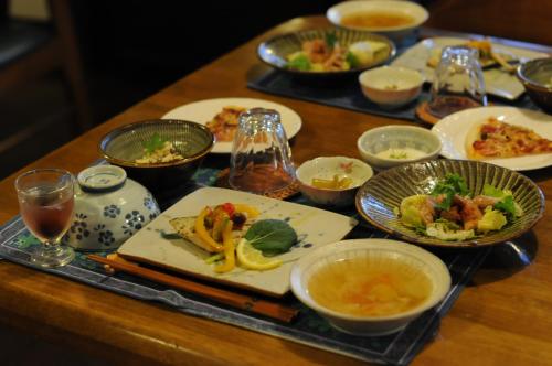 Food and beverages, Yufuin Country Road Youth Hostel in Yufu