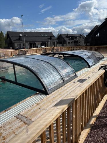 Swimming pool, Lagenhet Salen, Lindvallen Stad ingar i priset in Salen