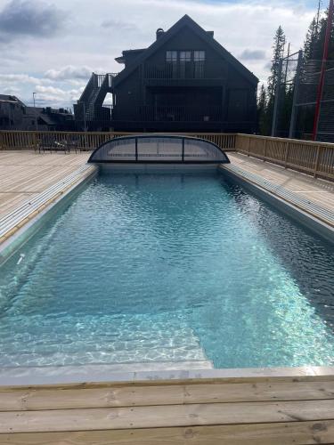 Swimming pool, Lagenhet Salen, Lindvallen Stad ingar i priset in Salen
