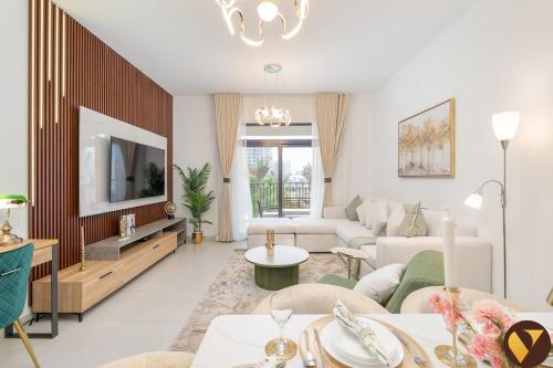 Vogue Madinat Jumeirah Living with Balcony and Pool - Burj AlArab views - Two Bedroom Apartment, Dubai (Foto 7)