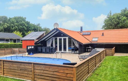 Nice Home In Hemmet With Sauna