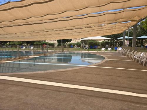 Swimming pool, Zimmer Belev HaKikar- Dead sea in South Dead Sea