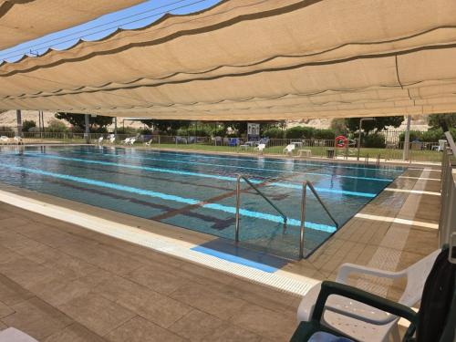 Swimming pool, Zimmer Belev HaKikar- Dead sea in South Dead Sea