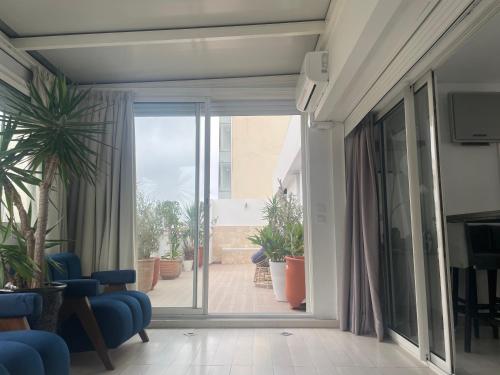 Central, terrasse, confortable - Bleue résidence, Casablanca (photo 6)