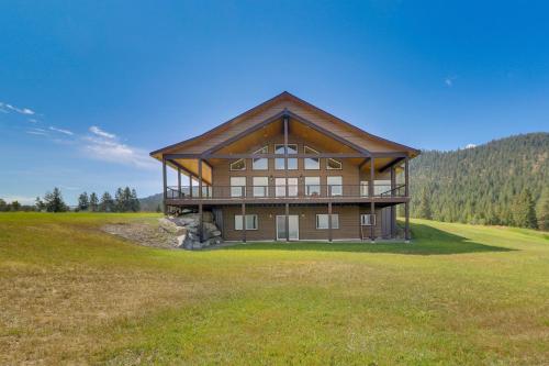 Mountain and Lake View Rexford Estate on 28 Acres! in Glen Lake