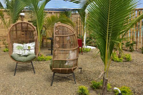 陽台/露台, Cocolobos Beach Resort in 波卡潘