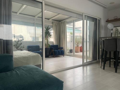 Central, terrasse, confortable - Bleue résidence, Casablanca (photo 3)