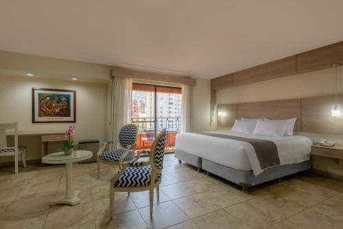Chambre double avec 1 ou 2 lits, deluxe, balcon
